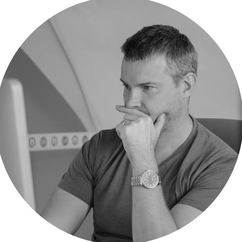 Aleš Zvěřina at his desk